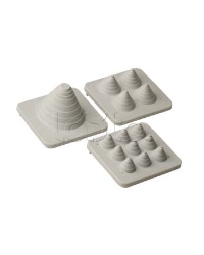 Ввод кабельныймембранный 4х21мм 4 отверстий диаметр 47мм (20 шт/уп) DKC R5MP01 в Пятигорске Аксессуары для стоек и шкафов Pintop.ru