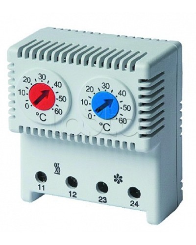 Термостат сдвоенный DKC (R5THRV13) в Пятигорске Аксессуары для стоек и шкафов Pintop.ru