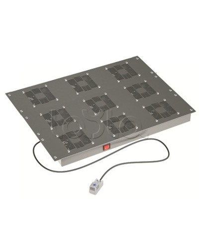 Потолочный вентиляторный модуль, с термостатом 9 вент. для крыши Ш=800мм DKC R5VSIT8009FT в Пятигорске Вентиляторные модули Pintop.ru