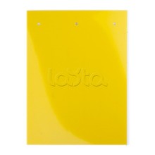 Табличка полужесткая. Установка в держатель. Для маркировки модульного оборудования. ПВХ-0,5. Желтый DKC TAS17