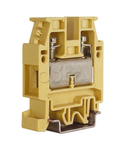 зажим бежевый 16 кв.мм DKC ZCB510 в Пятигорске Аксессуары для стоек и шкафов Pintop.ru