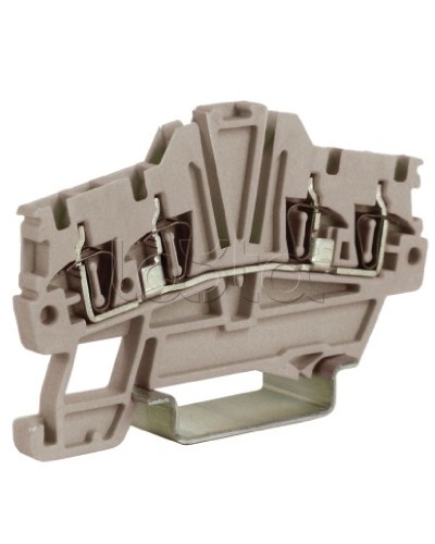 Зажим 1,5 кв.мм серый 2 ввод/2 вывода DKC ZHM420GR в Пятигорске Держатели, клипсы, скобы Pintop.ru