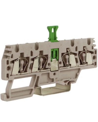 Зажим, 2 ввод/2 вывода, серый 2,5 кв.мм, с размыкателем DKC ZHMS10GR в Пятигорске Держатели, клипсы, скобы Pintop.ru