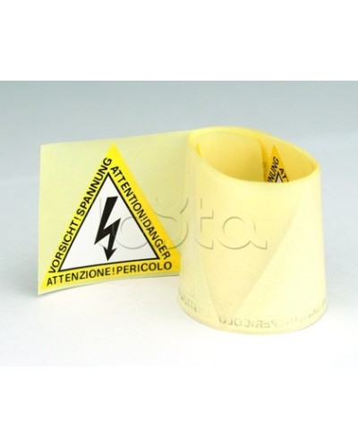 Предупреждающая табличка 60мм DKC ZTA001 в Пятигорске Аксессуары для лотков Pintop.ru