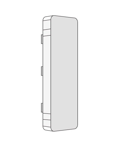 Заглушка LAN 200x80 DKC 00882 в Пятигорске Аксессуары для кабель-канала Pintop.ru