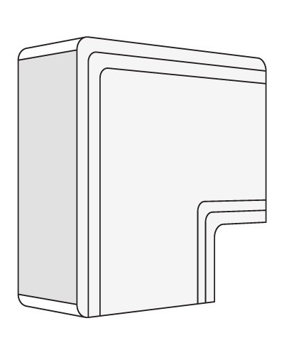 Угол плоский NPAN 25x30 мм DKC 01737 в Пятигорске Аксессуары для кабель-канала Pintop.ru