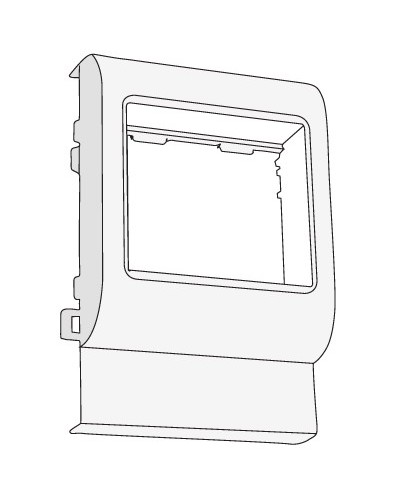 Рамка-суппорт под 2 модуля BRAVA PDA-BN 80 DKC 10443 в Перми Аксессуары для кабель-канала Pintop.ru