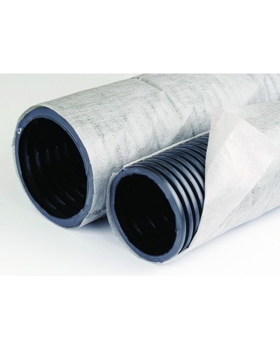 Труба ПНД гибкая дренажная д.125мм с геофильтром SN6, перфорация 360 град DKC (141912A) в Пятигорске Труба гофрированная Pintop.ru