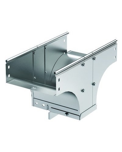 Ответвитель-переходник TDSR T-обр. вертикальный 500/200 в комплекте с крепежными элементами и соединительными в Пятигорске Аксессуары для лотков Pintop.ru