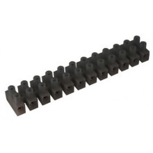 Клемник Полипропилен черный, 2р, 85 град., 450V, 24А, 2,5мм.кв. (р) DKC 43102PL/RR