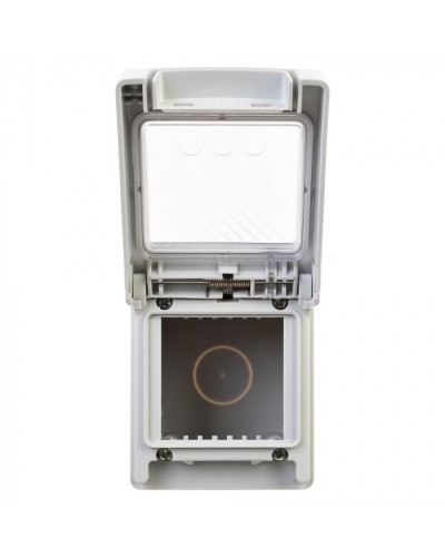 Коробка для настенного монтажа Avanti, IP55, серая, 2 модуля DKC (4403932) в Пятигорске Распределительные коробки Pintop.ru