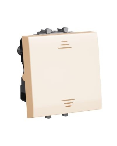 Выключатель Ванильная дымка, Avanti, 16A, 2 мод. DKC 4405102 в Пятигорске Аксессуары для стоек и шкафов Pintop.ru