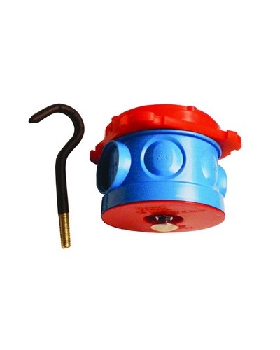 Коробка потолочная с крюком для заливки в бетон, д.70х136мм DKC 59385 в Пятигорске Аксессуары для кабель-канала Pintop.ru