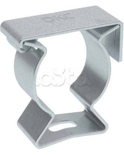 Держатель с крышкой D16, оцинкованная сталь DKC (6044-A16) в Пятигорске Держатели, клипсы, скобы Pintop.ru