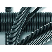 Труба гофр. самозатух. полиамид PA6V0 25 мм без зонда 100 м DKC 80025