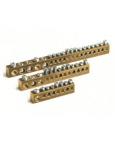 Колодка клеммная 12мод. (отв.3х5.4мм+10х4.5мм) DKC 87412 в Пятигорске Коммутационные изделия Pintop.ru