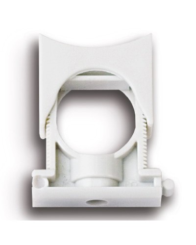 Держатель с защелкой, для крышек шириной 40 и 90 мм (d 12-28 mm) DKC AIR00002 в Пятигорске Держатели, клипсы, скобы Pintop.ru