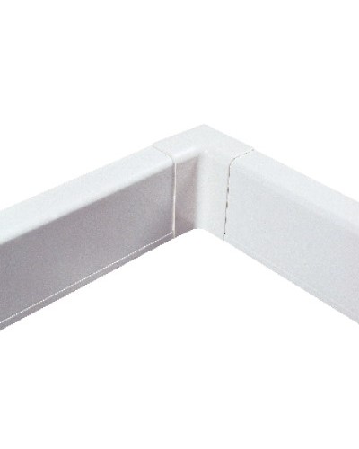 Угол внутренний для плинтусного короба 100х40 мм белый DKC AIR10042 в Пятигорске Аксессуары для кабель-канала Pintop.ru