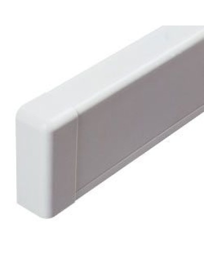 Заглушка для плинтусного короба 100х40 мм белый DKC AIR10045 в Пятигорске Аксессуары для стоек и шкафов Pintop.ru
