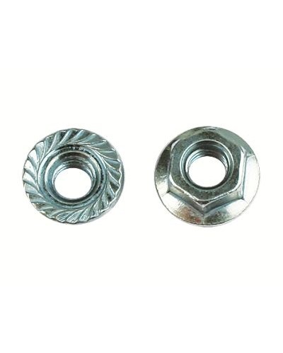 Гайка с насечкой, препятствующей откручиванию М8 HDZ DKC (CM100800HDZ) в Пятигорске Крепеж Pintop.ru