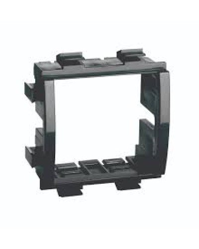 Каркас под 2 модуля Brava, чёрный DKC (F0000MB) в Пятигорске Блоки розеток Pintop.ru