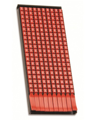 Маркер для кабеля сечением 4-6мм символ „4” DKC MKF4S3 в Пятигорске Крепежные изделия Pintop.ru