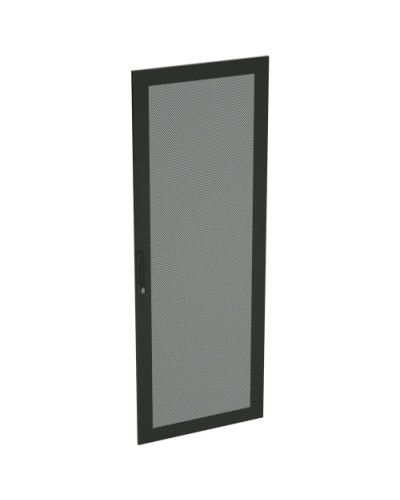 Дверь перфорированная одностворчатая для IT-CQE 2000 x 800 RAL9005 DKC R5ITCPRMM2080B в Пятигорске Аксессуары для стоек и шкафов Pintop.ru