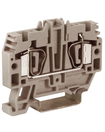 Зажим 4 кв.мм серый DKC ZHM250GR в Пятигорске Держатели, клипсы, скобы Pintop.ru