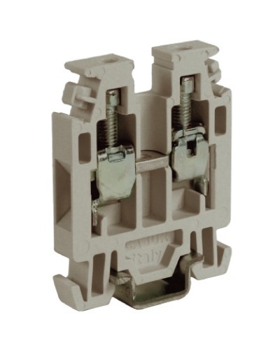 Зажим 2,5 кв.мм серый DKC ZRN500GR в Пятигорске Крепежные изделия Pintop.ru