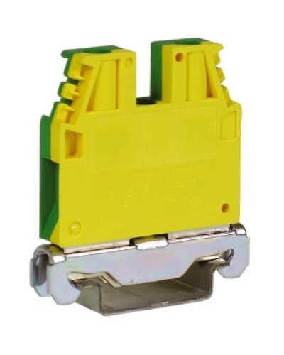 TEC.6/O, зажим для заземления желт.зелен 6 кв.мм DKC (ZTO120) в Пятигорске Держатели, клипсы, скобы Pintop.ru