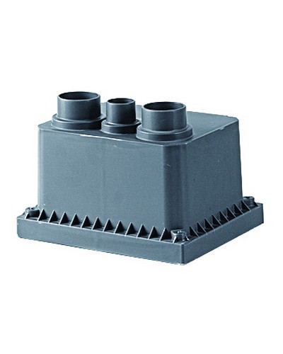 Колодец переходной смотровой 225x175x145 с крышкой для двустенных труб DKC (025001) в Пятигорске Повороты, муфты, тройники Pintop.ru