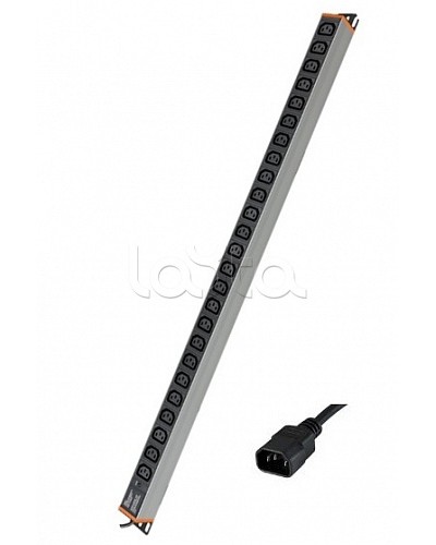 Блок распределения питания вертикальный для 19 шкафов DKC R5VIEC24PIC14 в Пятигорске Аксессуары для стоек и шкафов Pintop.ru