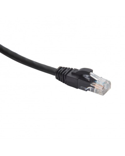 Шнур коммутационный U/UTP категория 5e LSZH нг(А)-HF 0,5 м, черный Datarex DR-181905 в Пятигорске Патчкорды (медные) Pintop.ru