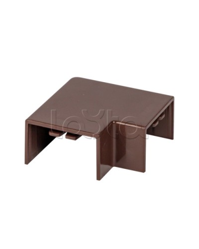 Поворот 90 гр. (25х16) (4 шт) темное дерево EKF-Plast (abd-25-16x4) в Пятигорске Аксессуары для кабель-канала Pintop.ru