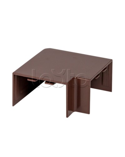 Поворот 90 гр. (40х25) (4 шт) темное дерево EKF-Plast EKF (abd-40-25x4) EKF (abd-40-25x4) в Пятигорске Аксессуары для кабель-канала Pintop.ru