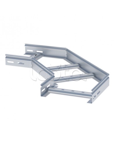 Угол 90 град. горизонтальный для лестничного лотка 50x300 мм EKF (glt9050300) в Пятигорске Аксессуары для лотков Pintop.ru