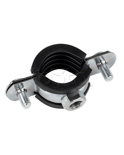 Хомут стальной 1/2 (20-24 мм), с уплотнителем EKF (hsu1012) в Пятигорске Стяжки-хомуты Pintop.ru