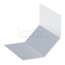 Крышка на угол 90 градусов вертикальный внутренний лестн. усиленная 100x600 мм (2 мм) EKF (kviltp90100600-2)