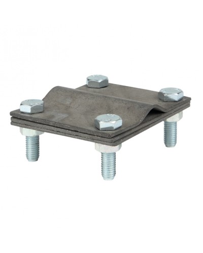 Зажим заземлитель 20 - полоса 50 (пластина 70*80мм) Cu EKF PROxima (lp-57080-cu) в Пятигорске Электротехническое оборудование Pintop.ru