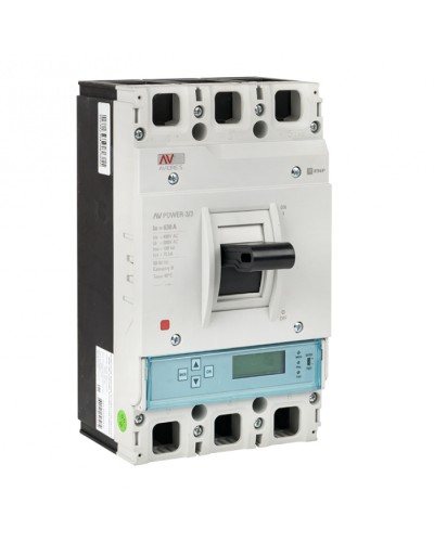 Автоматический выключатель AV POWER-3/3 630А 50kA ETU6.0 EKF (mccb-33-630-6.0-av) в Пятигорске Электротехническое оборудование Pintop.ru