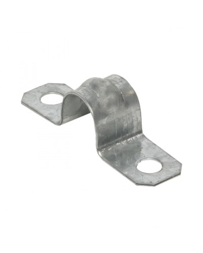 Скоба металлическая двухлапковая d14-15 мм (10 шт) EKF PROxima (sm-2-14-15-r) в Пятигорске Держатели, клипсы, скобы Pintop.ru