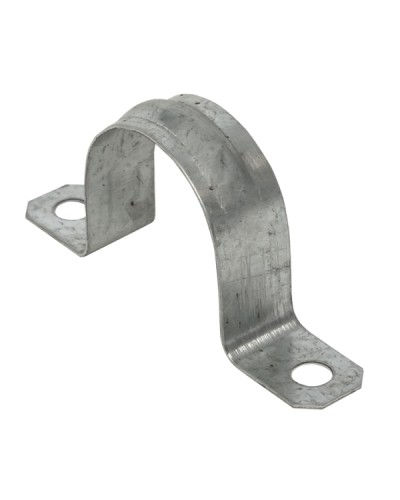 Скоба металлическая двухлапковая d31-32 мм (10 шт) EKF PROxima (sm-2-31-32-r) в Пятигорске Держатели, клипсы, скобы Pintop.ru