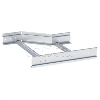 Переходник по ширине левосторонний лестничный усиленный 100х600х500 мм (2 мм) HDZ EKF (wlltp100x600x500-2-HDZ)