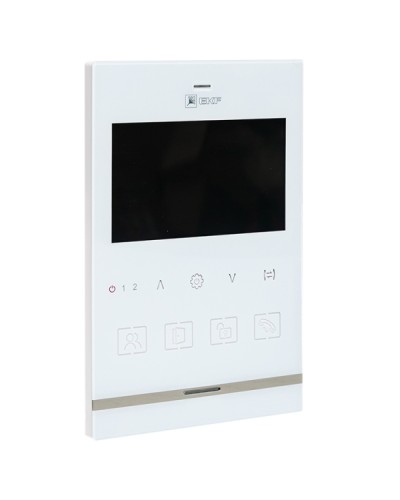 Видеодомофон IPV-01 бел. 4TFT 4пр. 2 канала IP20 EKF (int-ipv-01) в Пятигорске Абонентские видеоустройства Pintop.ru