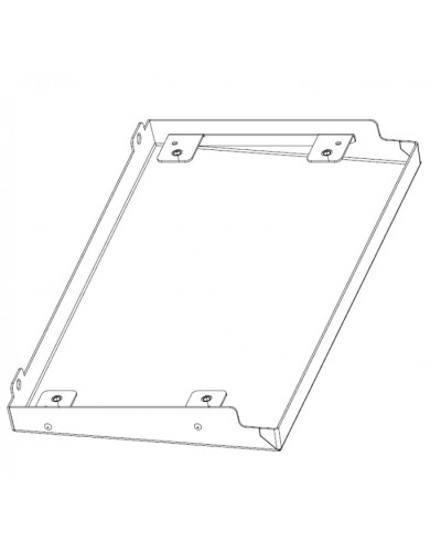 Крыша дождевая для шкафов серии EMW (Ш800 × Г300) Elbox (EMW-RR-800.300) в Пятигорске Аксессуары для стоек и шкафов Pintop.ru