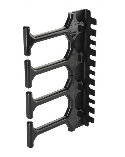 Вертикальный организатор Zero-U, 4U, с пластиковыми пальцами (2 шт) Eurolan (60A-18-04-16-09BL) в Пятигорске Кабельные органайзеры Pintop.ru