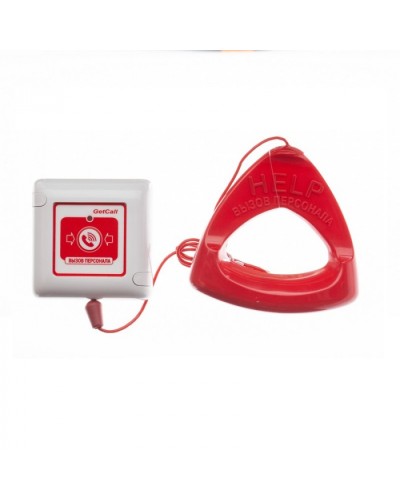 Кнопка со шнуром проводная аналоговая влагозащищенная Getcall GC-0423W1 в Пятигорске Переговорные устройства Pintop.ru