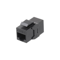 Проходной адаптер Hyperline (CA2-KJ-C6A-BK)