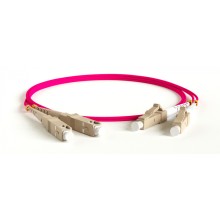 Патч-корд волоконно-оптический Hyperline FC-D2-504-SC/PR-ST/PR-H-10M-LSZH-MG