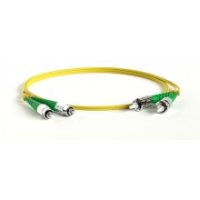 Патч-корд волоконно-оптический Hyperline FC-D2-9-FC/AR-ST/AR-H-5M-LSZH-YL